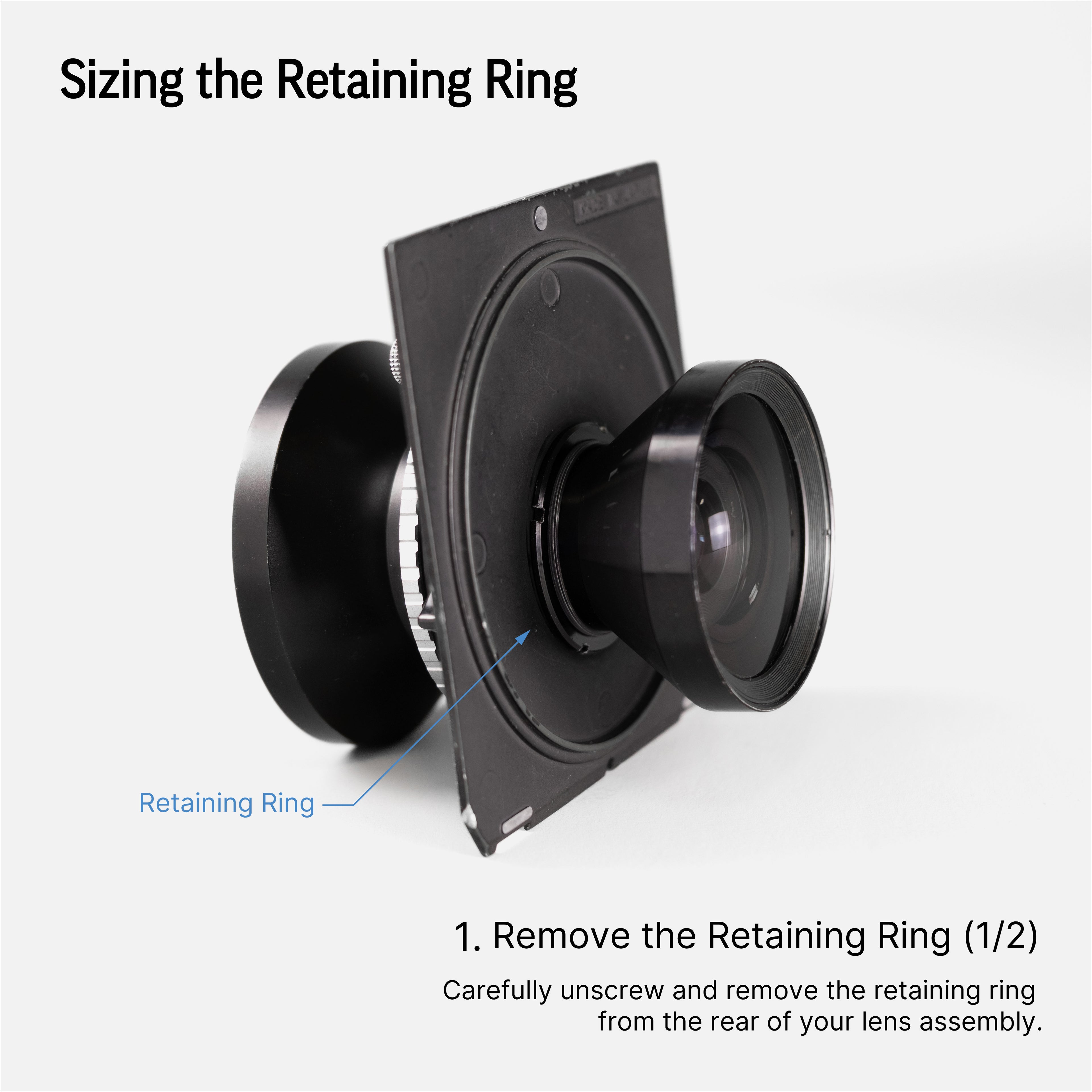 Custom Lens Mounting Board